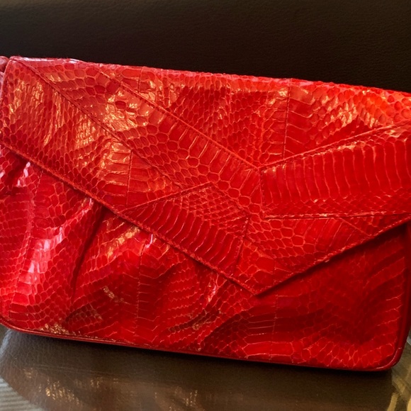 J. Renee Vintage Snake Skin Purse - Picture 1 of 5